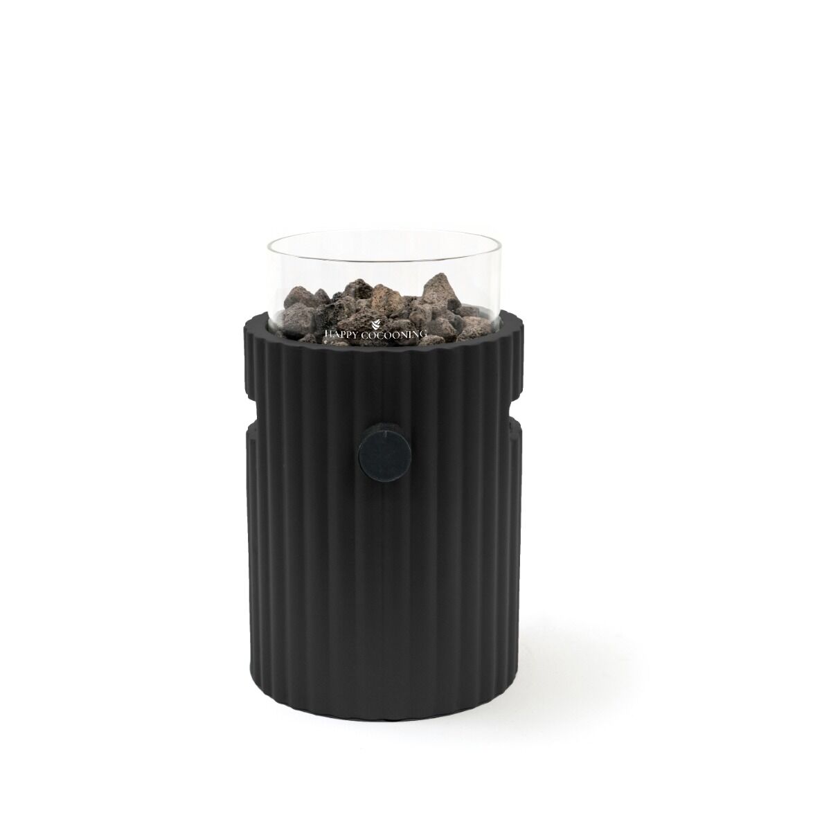 Happy Cocooning table burner Lumi Rib nordic black