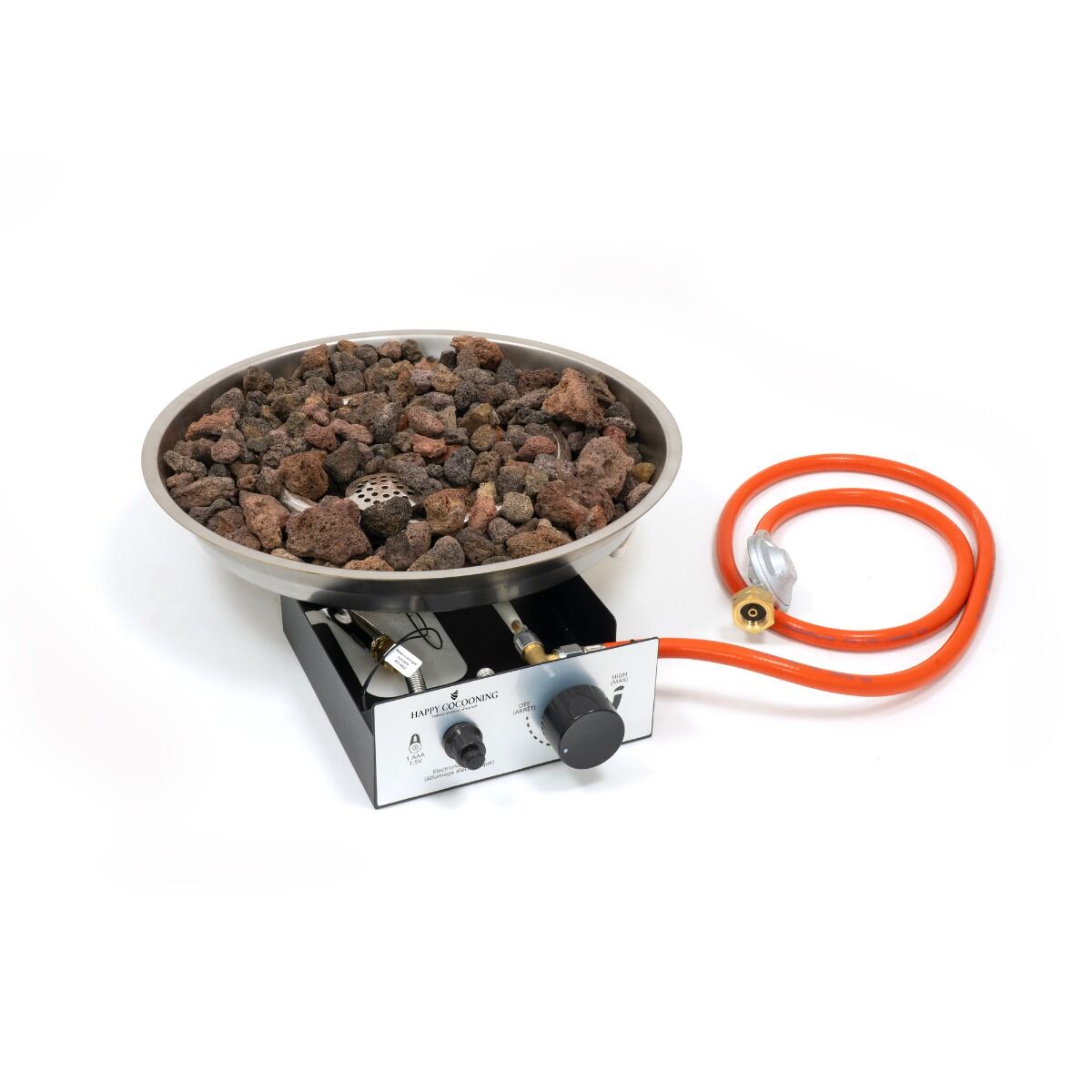Happy Cocooning built-in burner round