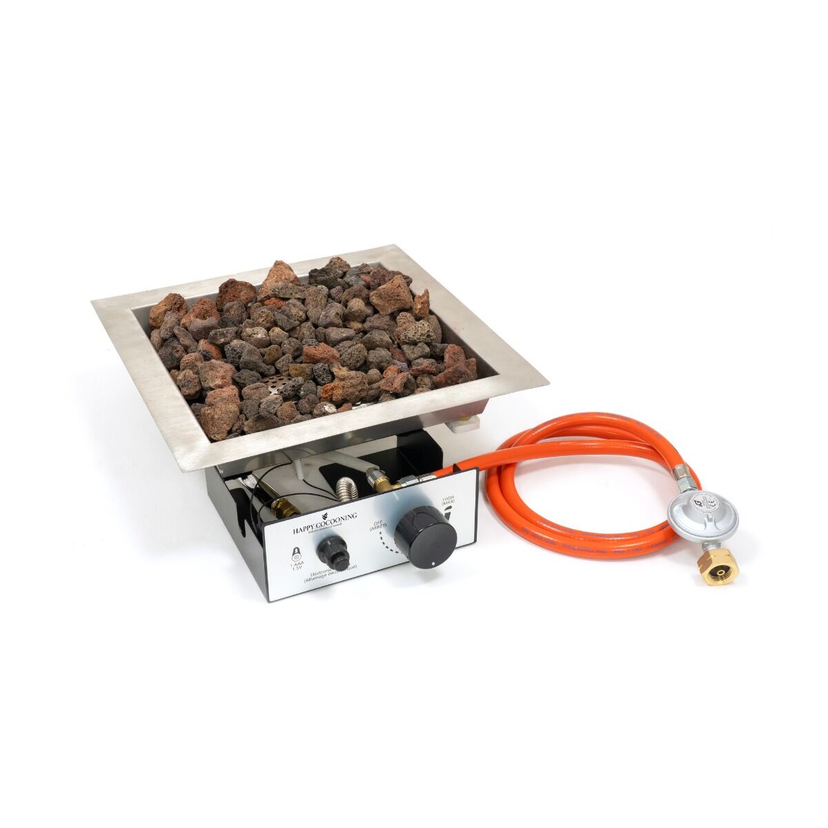 Happy Cocooning built-in burner square