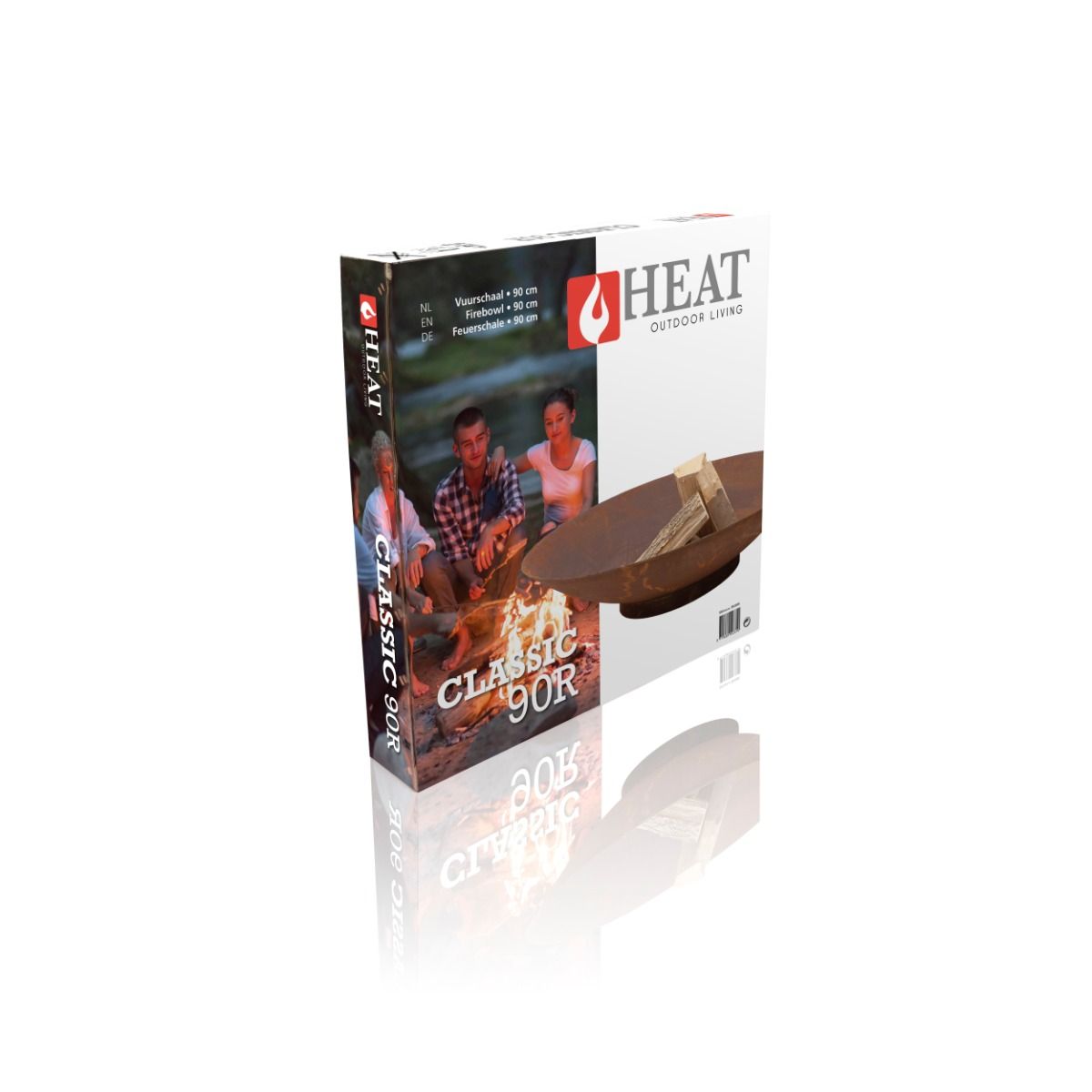 Heat Fire bowl Classic Ø 90 Rust Heat Fire bowl Classic Ø 90 Rust