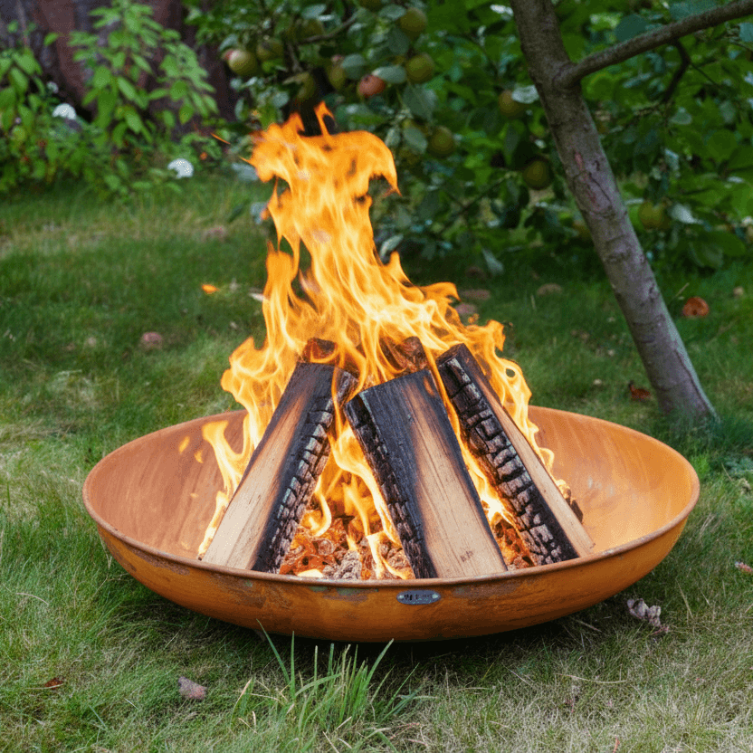 HEAT Fire bowl Classic Ø 80 Rust