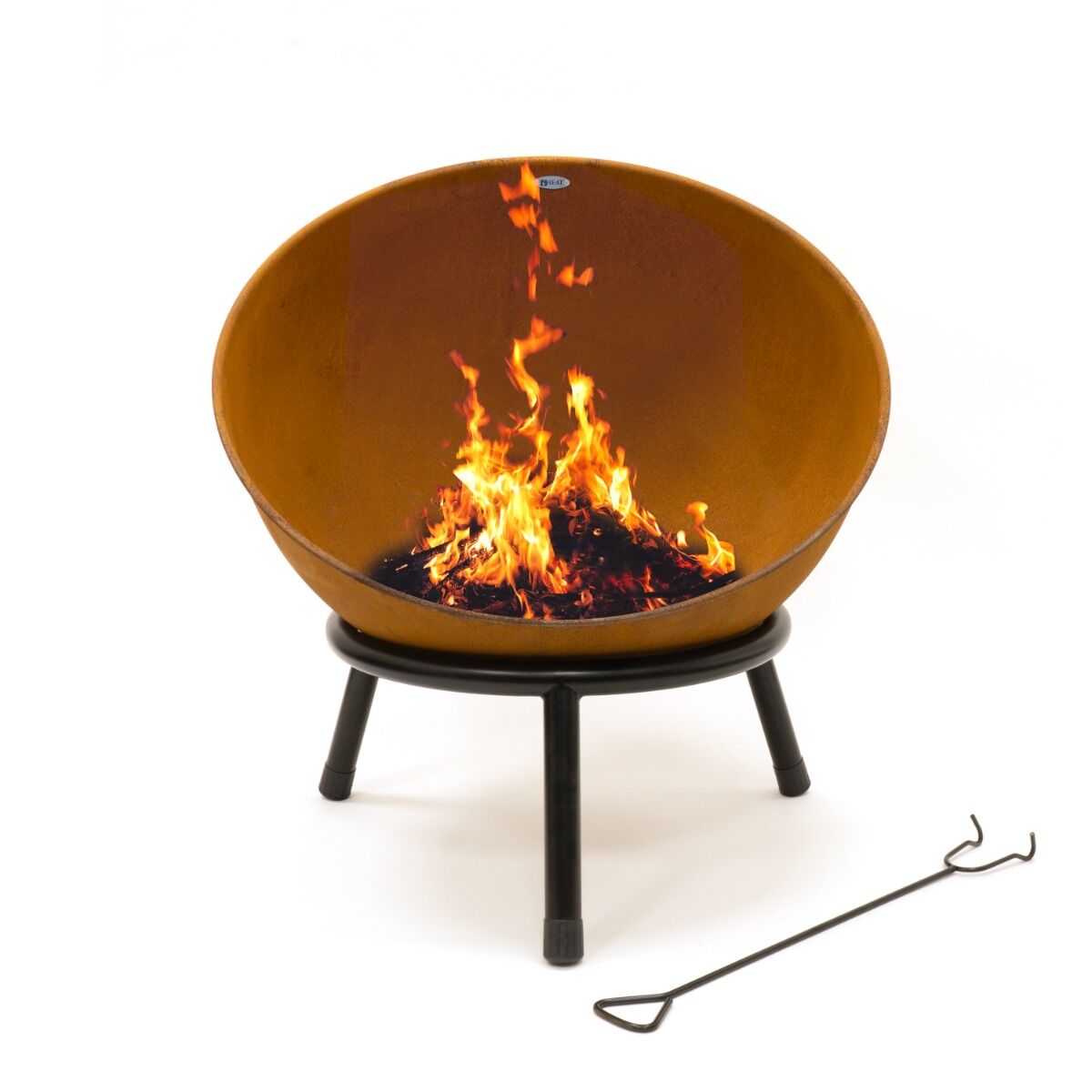 HEAT Fire Pit on Legs Kappa Rust Ø56 cm