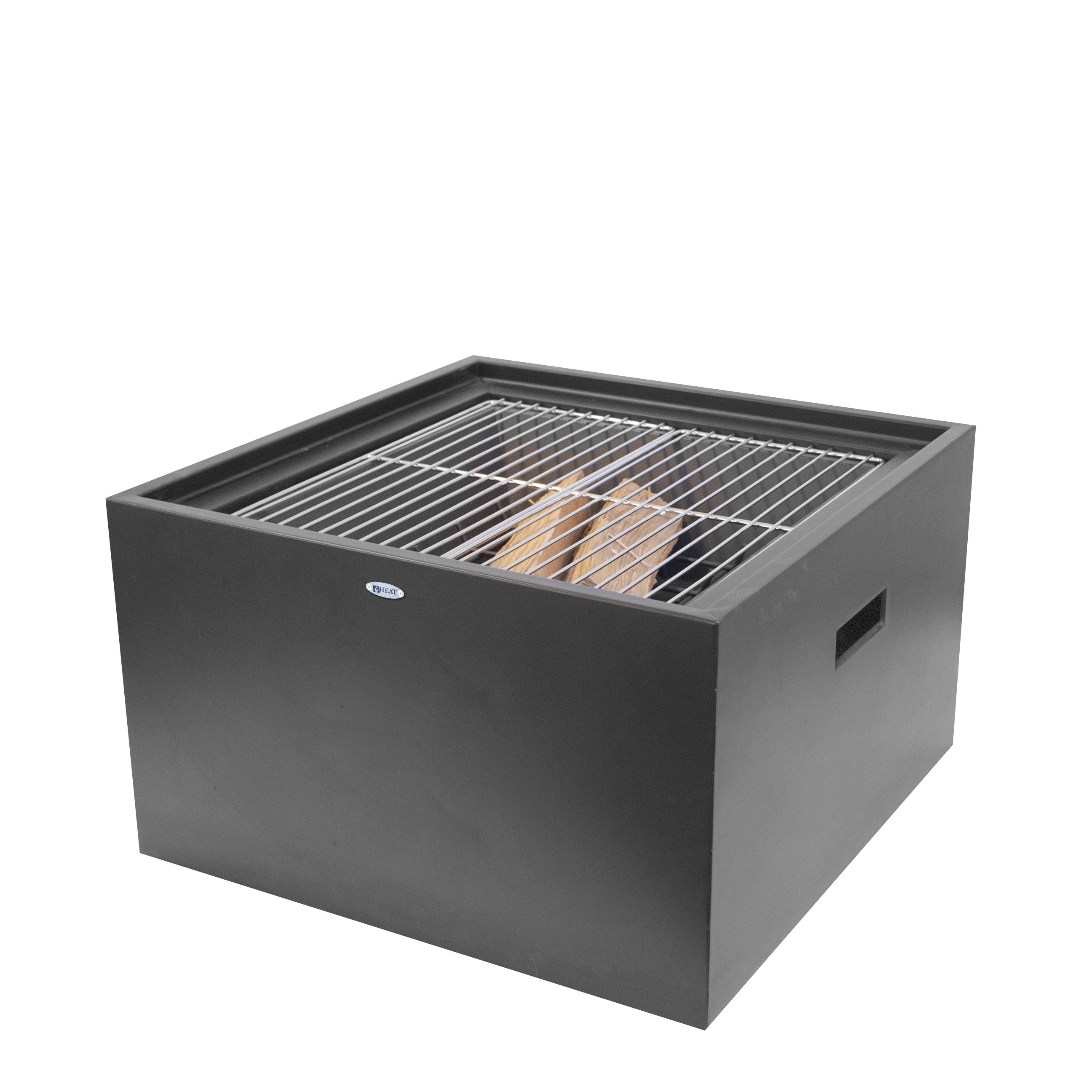 HEAT 3 in 1 Firepit (Firepit + BBQ + Side Table)