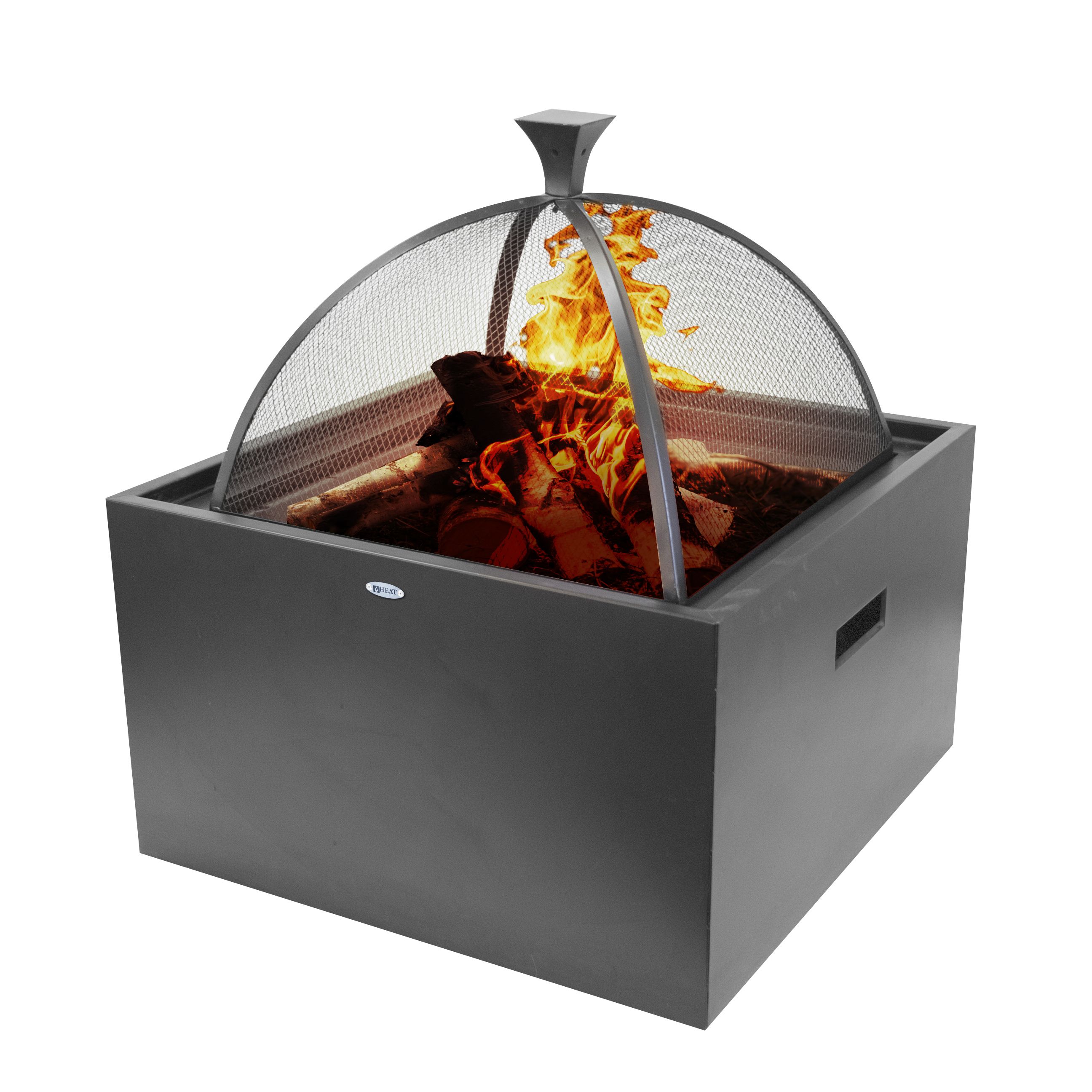 HEAT 3 in 1 Firepit (Firepit + BBQ + Side Table)