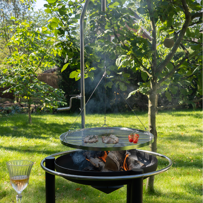HEAT Firepit Pendal with Grill