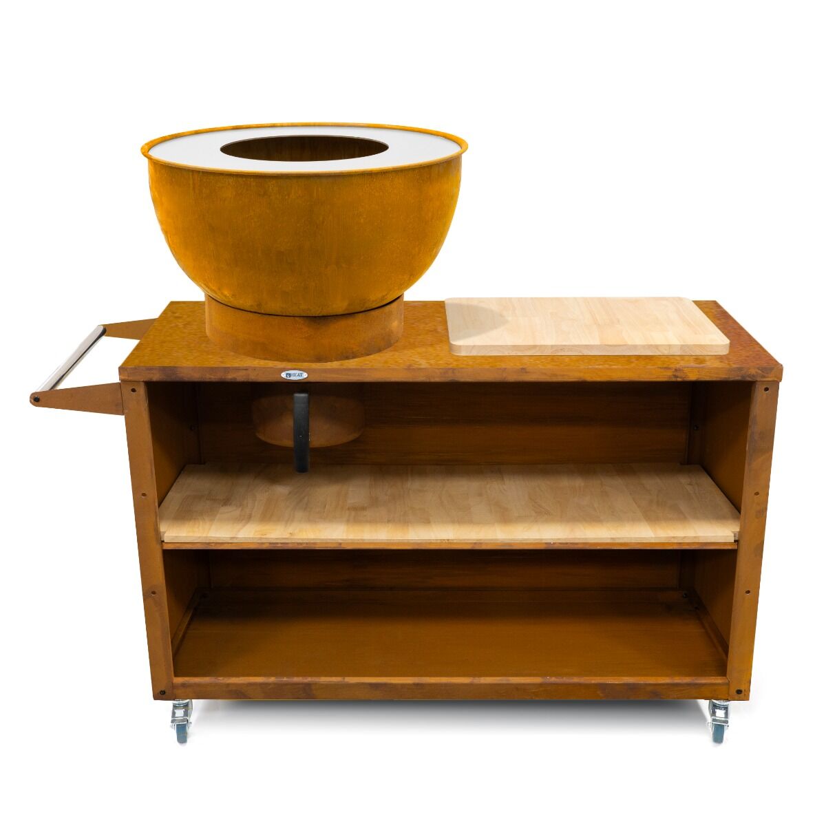 HEAT Trolle Outdoor Kitchen Rust