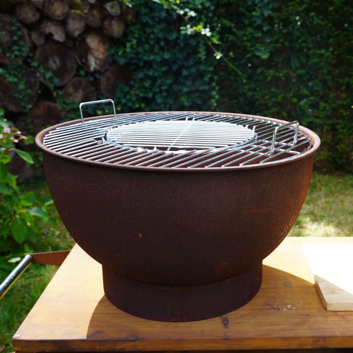 HEAT Trolle Outdoor Kitchen Rust