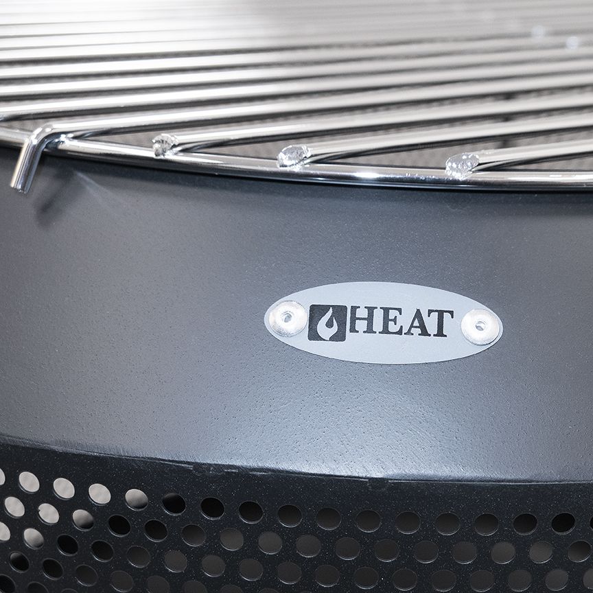 HEAT Fire Drum with Grill