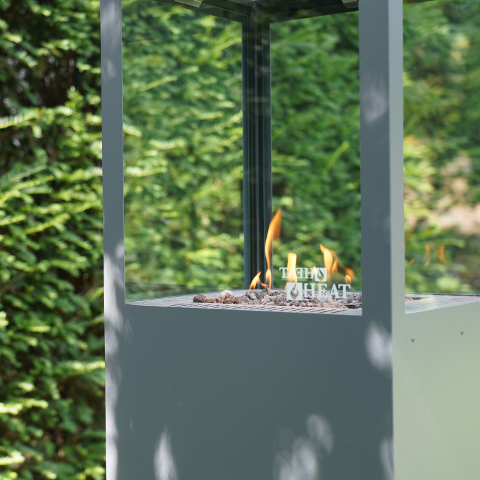 HEAT Outdoor Living Utevarme Terrace Fireplace Anthracite
