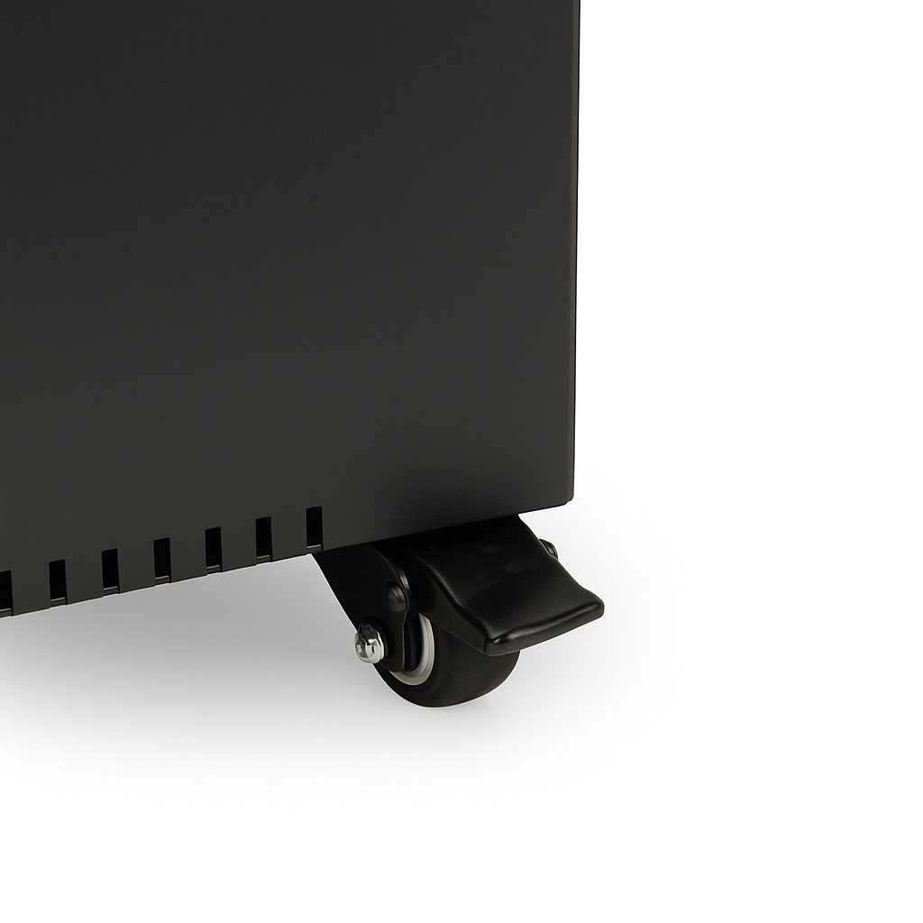 HEAT Outdoor Living Utevarme Terrace Fireplace Black