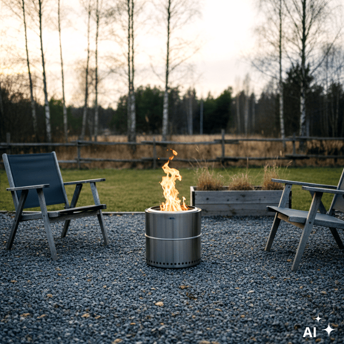 HEAT Smokeless Fire Pit Rokfri Large