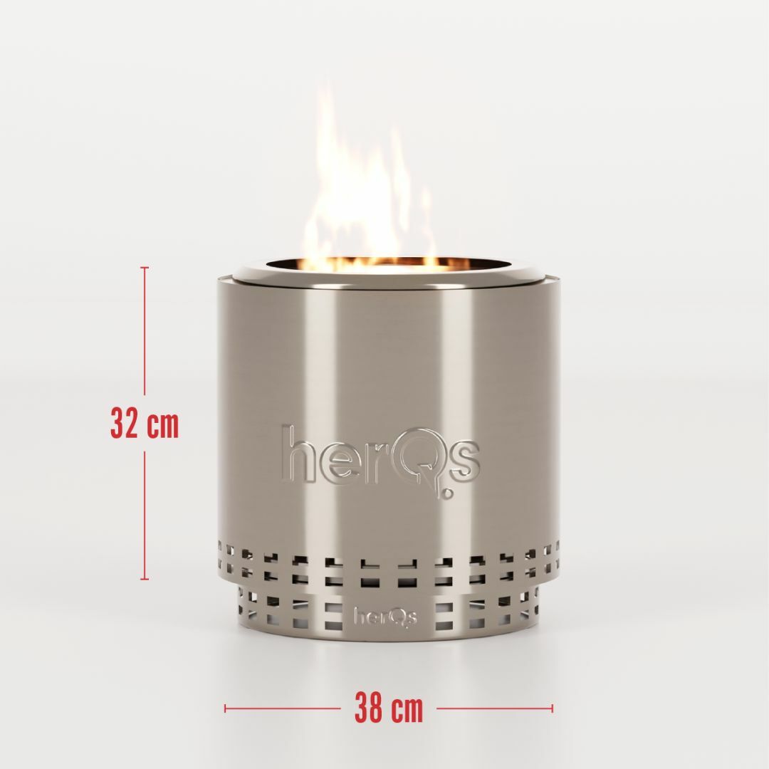 herQs Smokeless Fire Pit Cozy