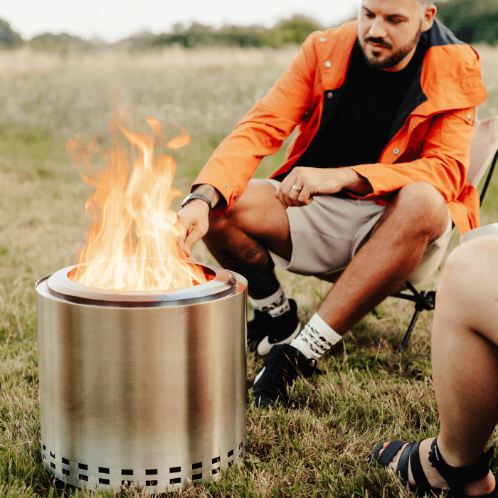 herQs Smokeless Fire Pit Cozy
