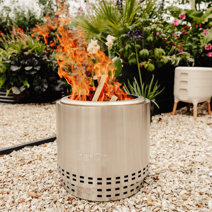 herQs Smokeless Fire Pit Cozy
