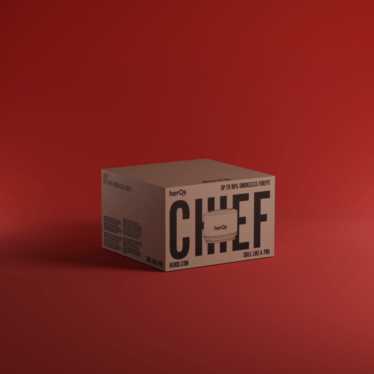 HerQs Smokeless Fire Pit Chief