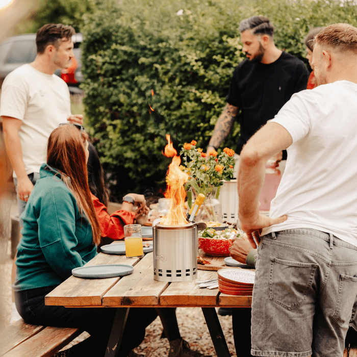 herQs Smokeless Fire Pit Mighty