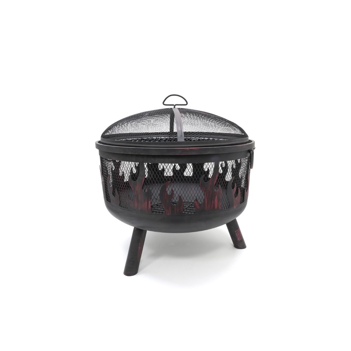 HEAT Firepit Hornset with Grill and Spark Screen
