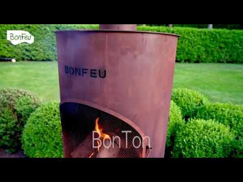 BonFeu Bonton 50 Black Fireplace
