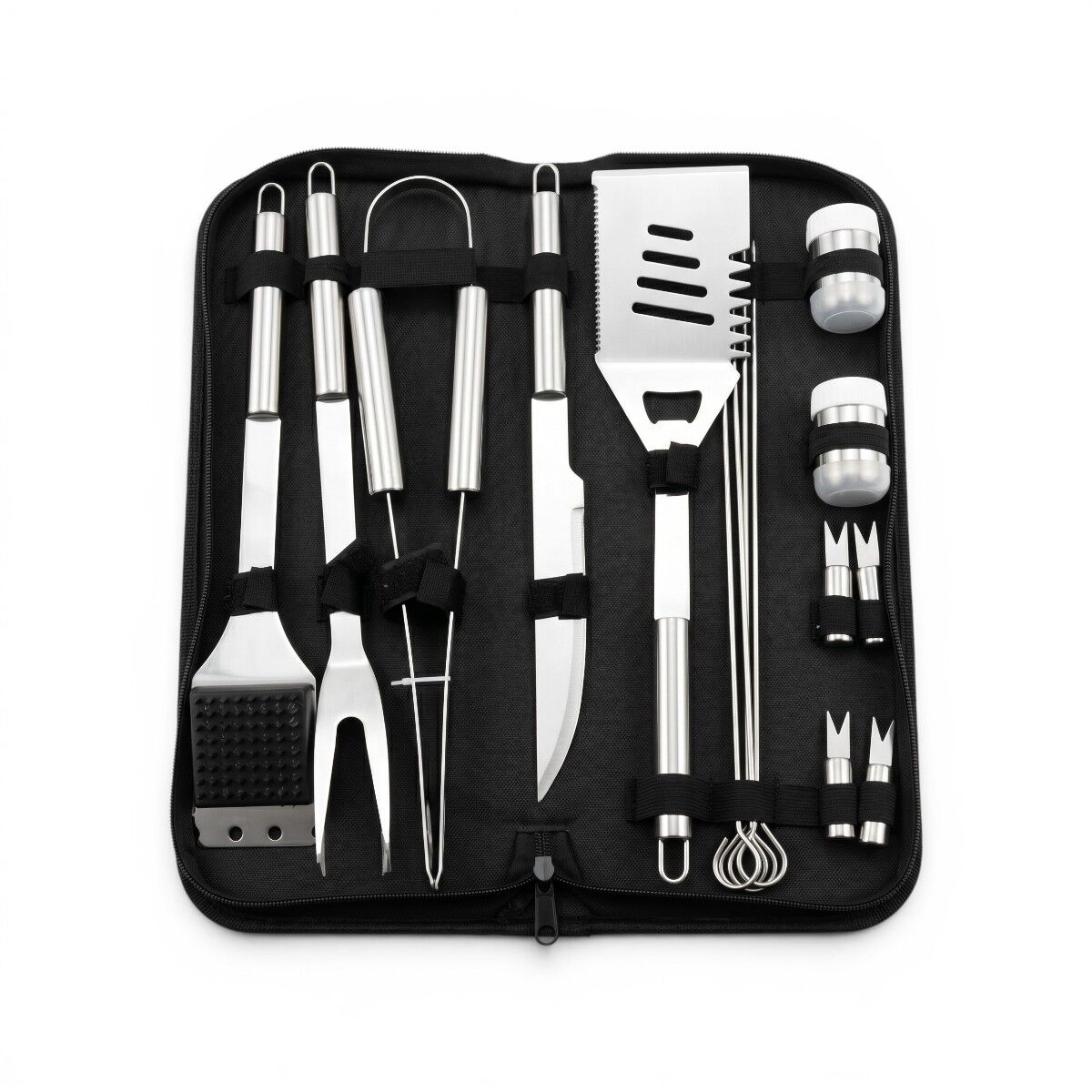 HEAT BBQ tool set Enkel 17-piece