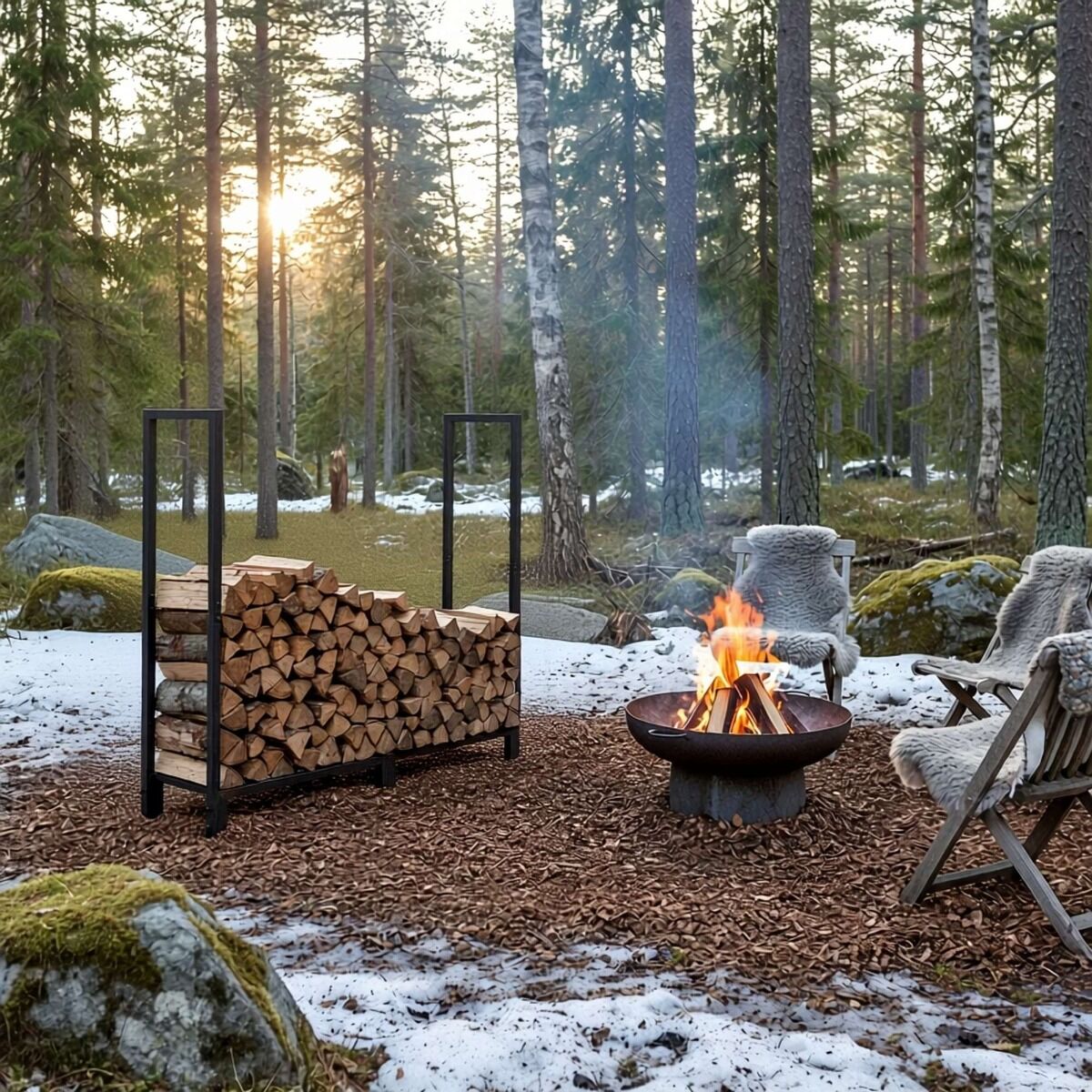 HEAT wood storage Trelopp XL