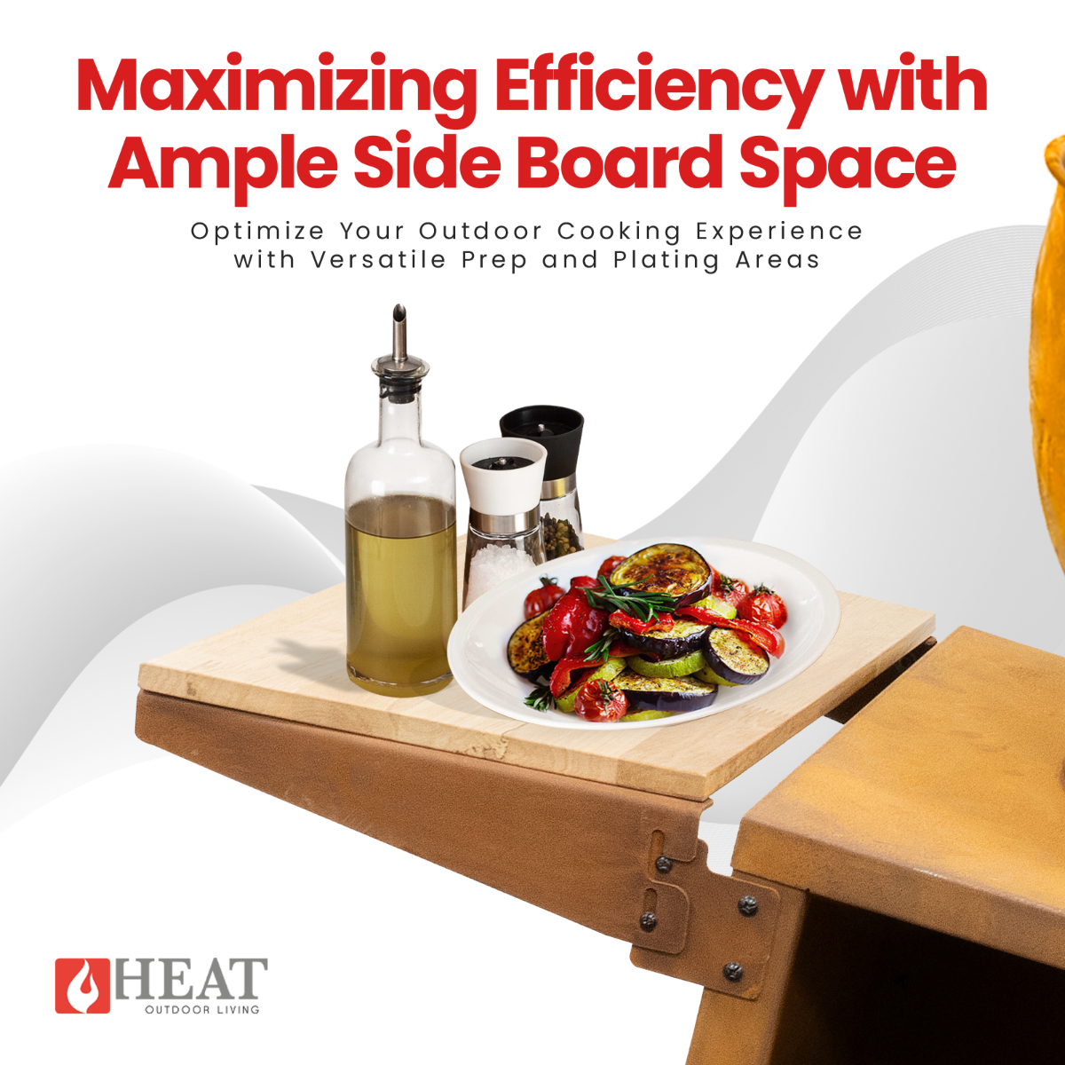 HEAT Kjok Outdoor Kitchen Ø56 cm Rust HEAT Kjok Outdoor Kitchen Ø56 cm Rust