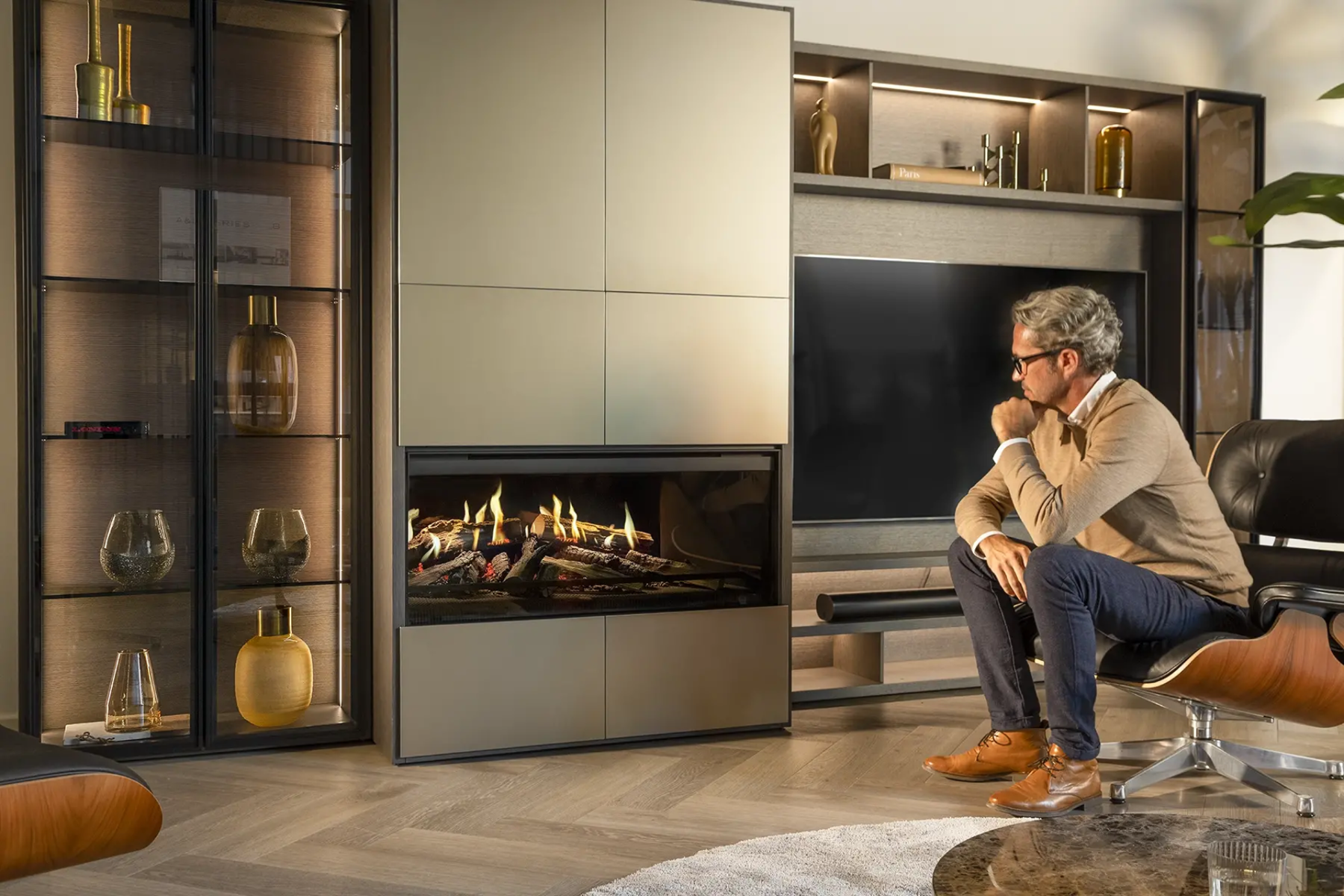 Kalfire E-one 100 Electric Fireplace