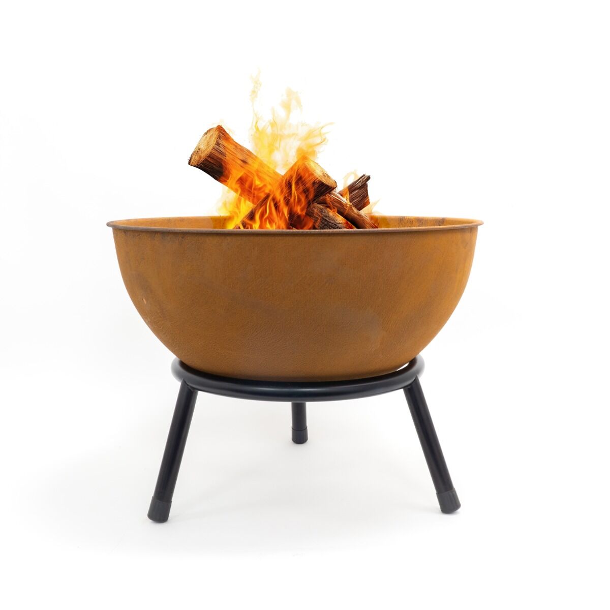 HEAT Fire Pit on Legs Kappa Rust Ø56 cm