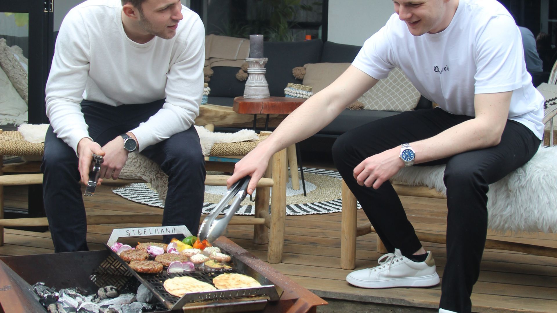 Steelhand Grill/Plancha V-Pocket