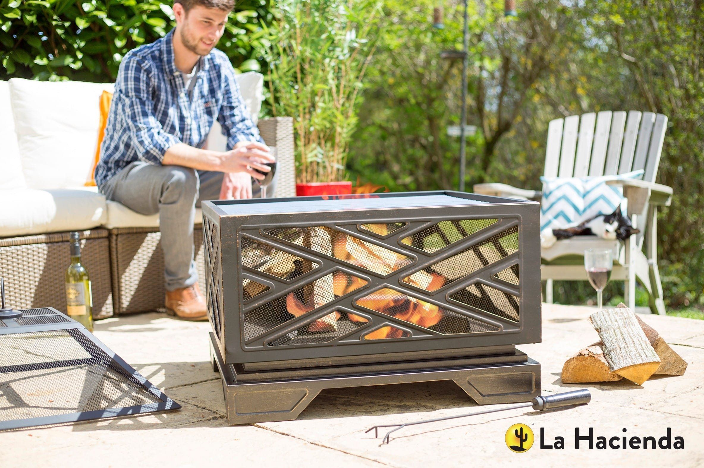 La Hacienda Brooklyn Firepit