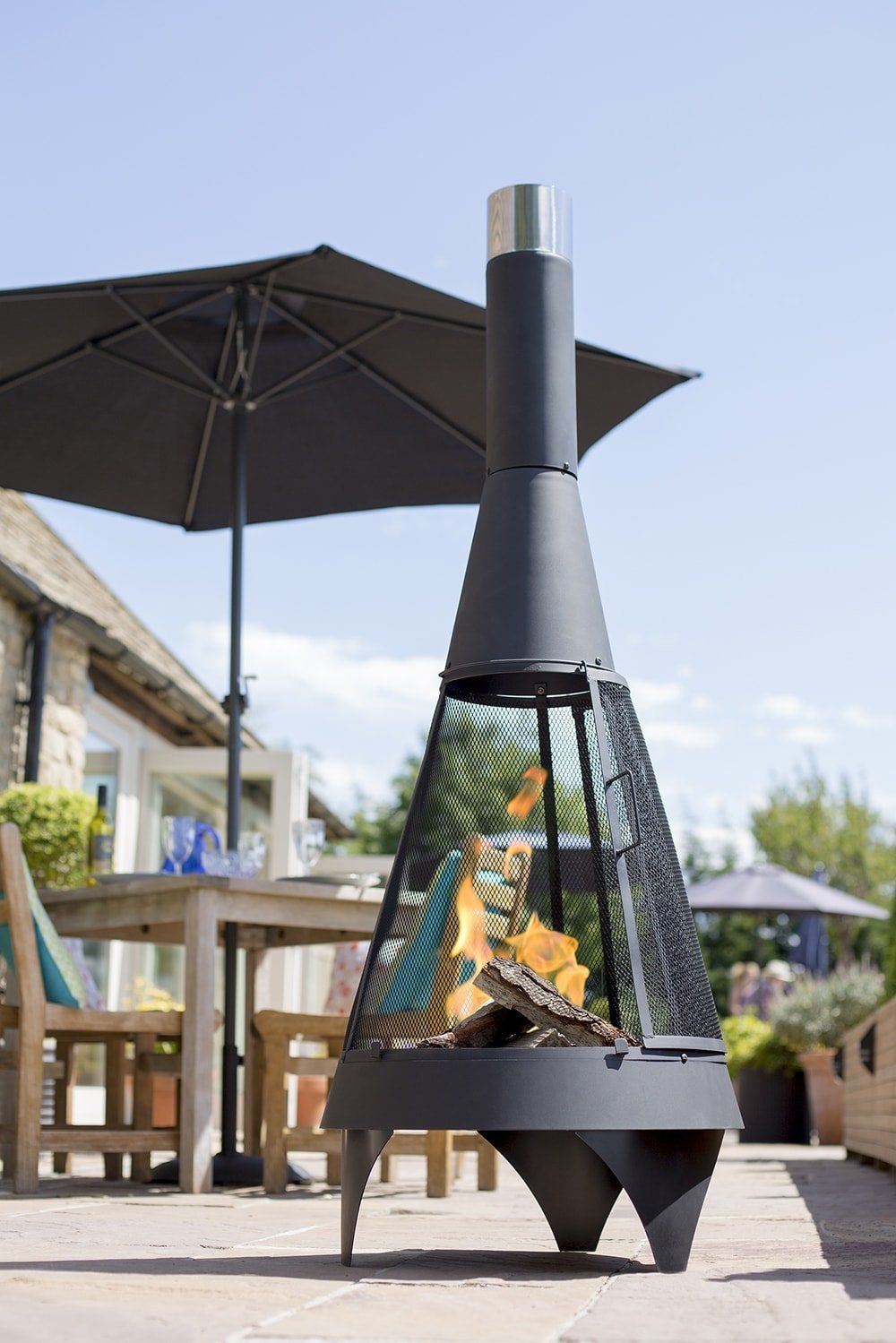La Hacienda Colorado Mesh Fireplace 125