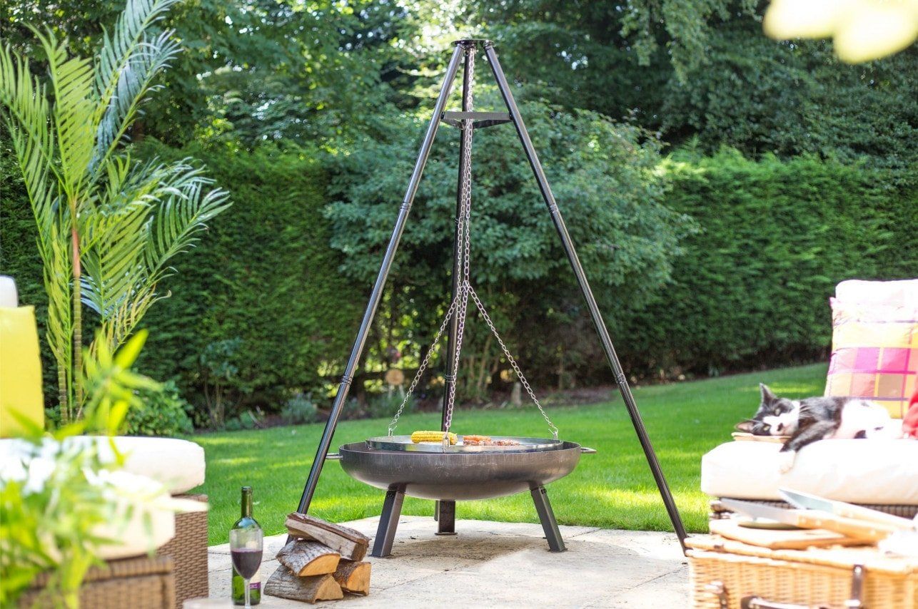 La Hacienda Tripod with Grill (172 cm) La Hacienda Tripod with Grill (172 cm)
