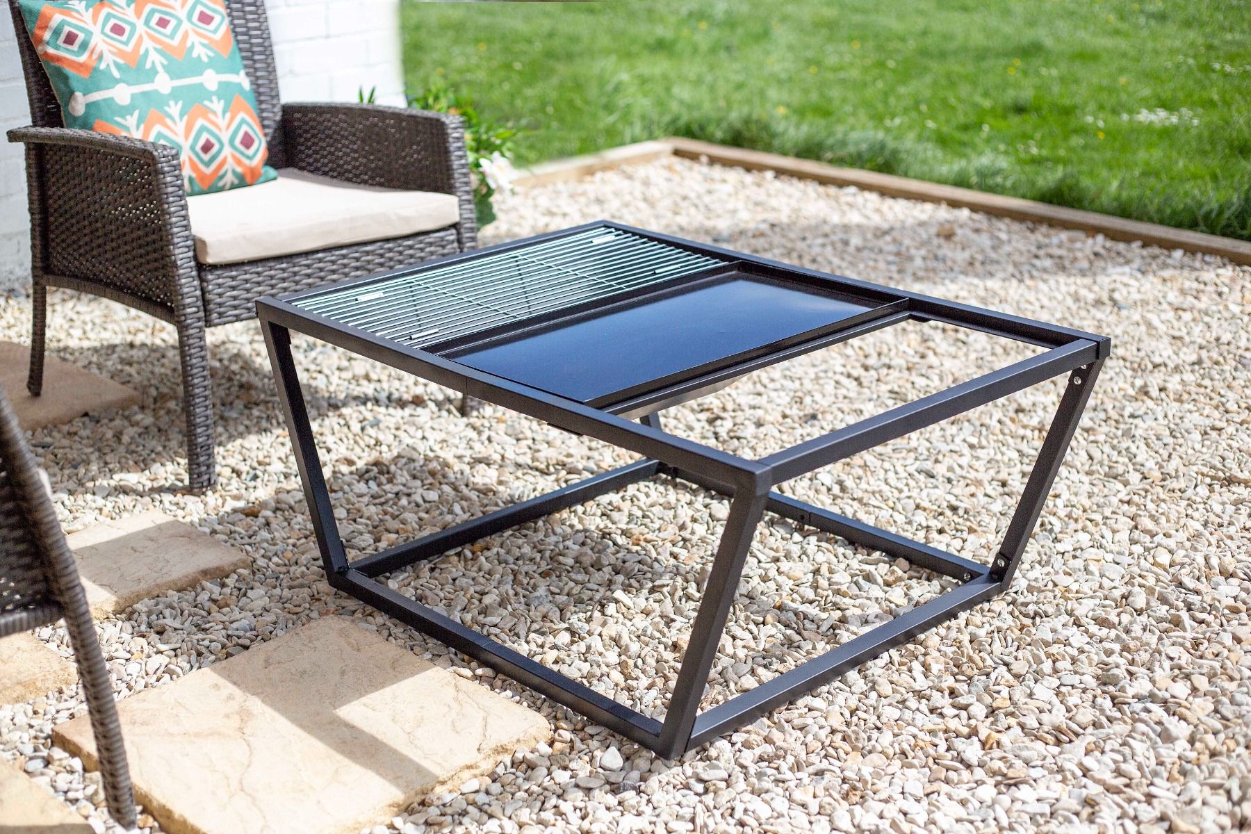 La Hacienda Multifunctional Fire Table