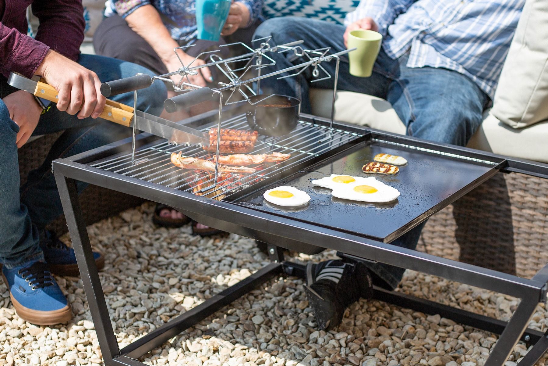 La Hacienda Multifunctional Fire Table