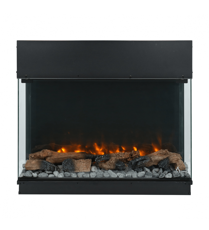 Livin'flame Built-in Fireplace Duvin WiFi