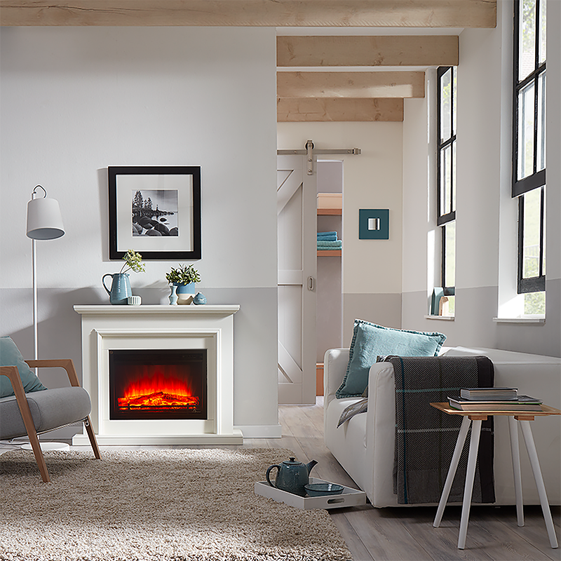Livin'flame Insert Fireplace Lugano