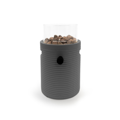 Happy Cocooning table burner Lumi Groove smokey anthracite