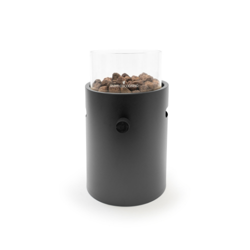 Happy Cocooning table burner Lumi Steel nordic black