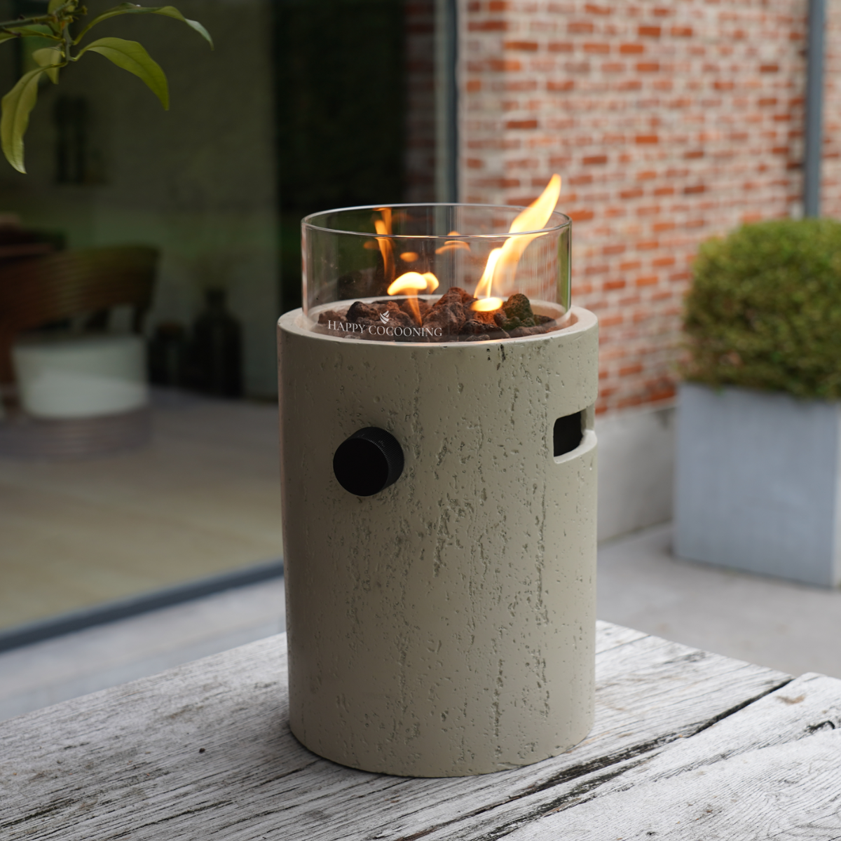 Happy Cocooning table burner Lumi Stone