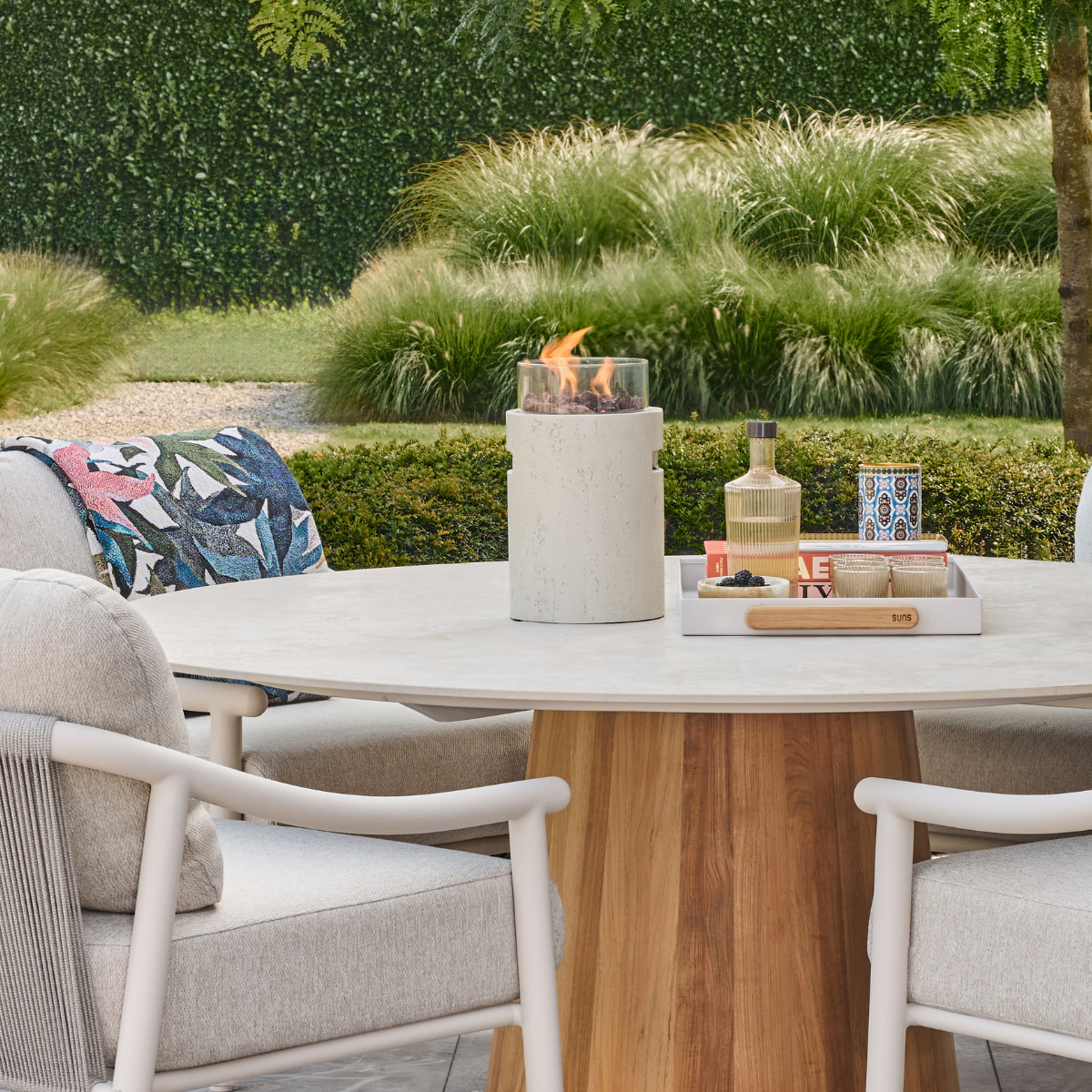 Happy Cocooning table burner Lumi Stone