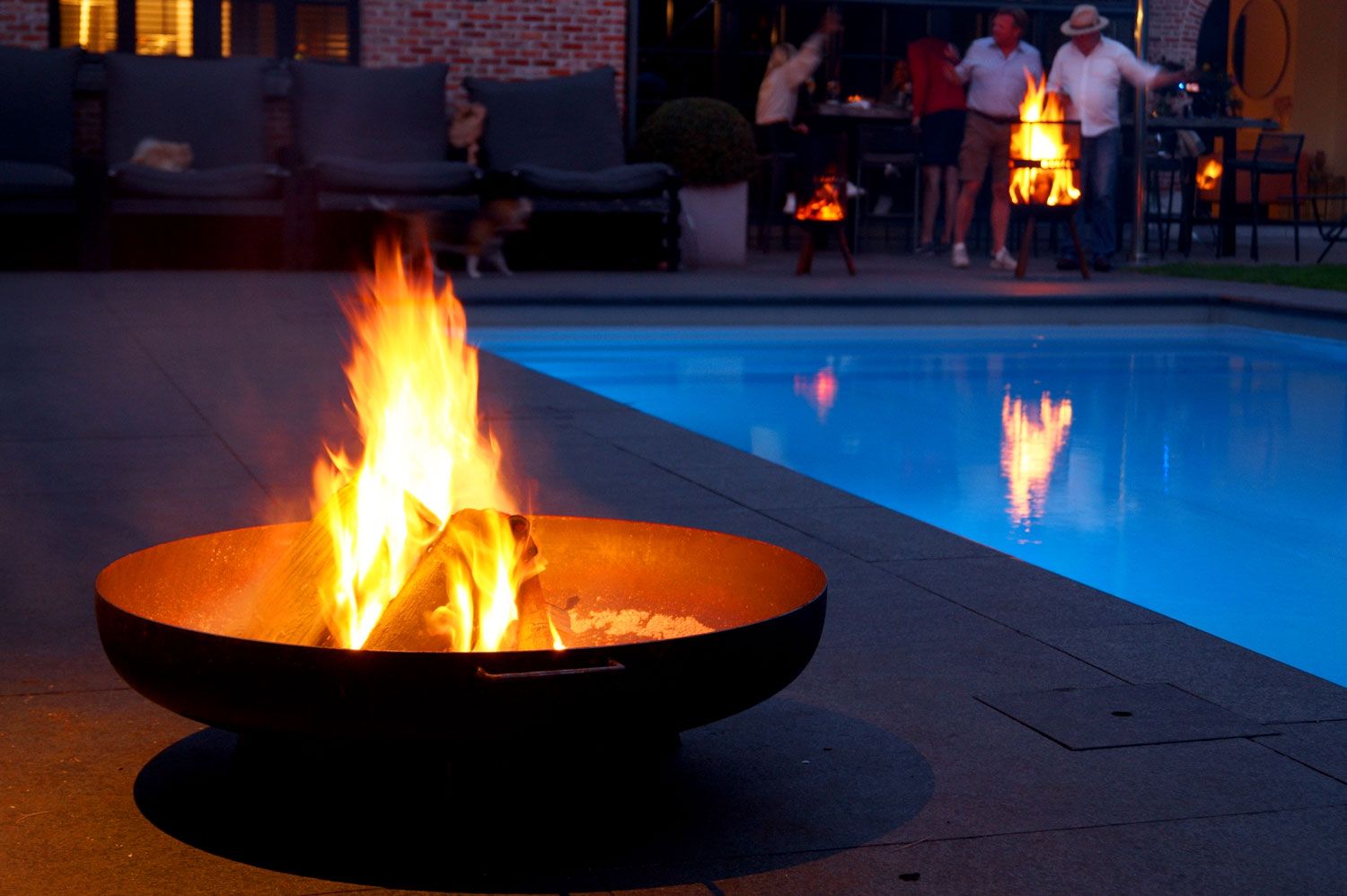 MOODZ Fire bowl Feet & Handle CortenSteel MOODZ Fire bowl Feet & Handle CortenSteel