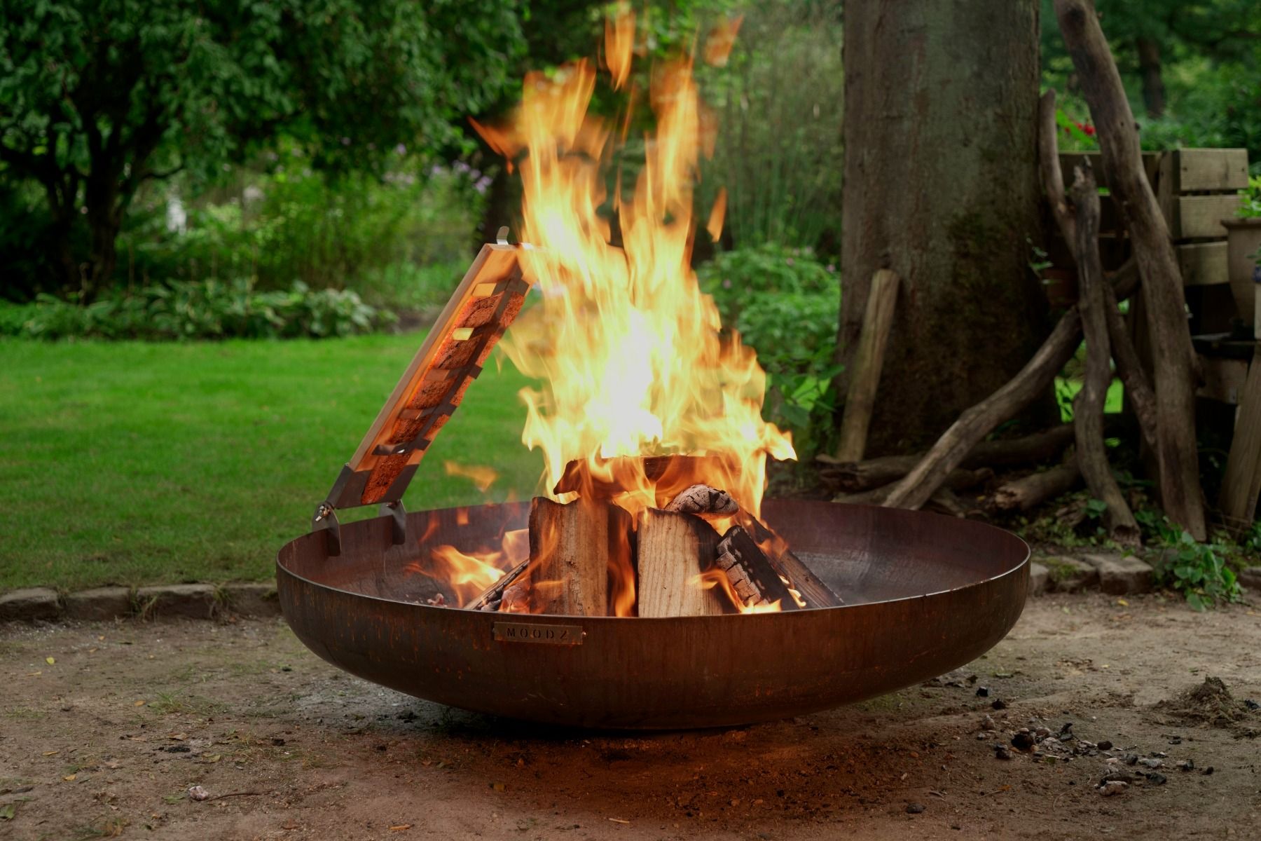 MOODZ Firebowl Stainless Steel