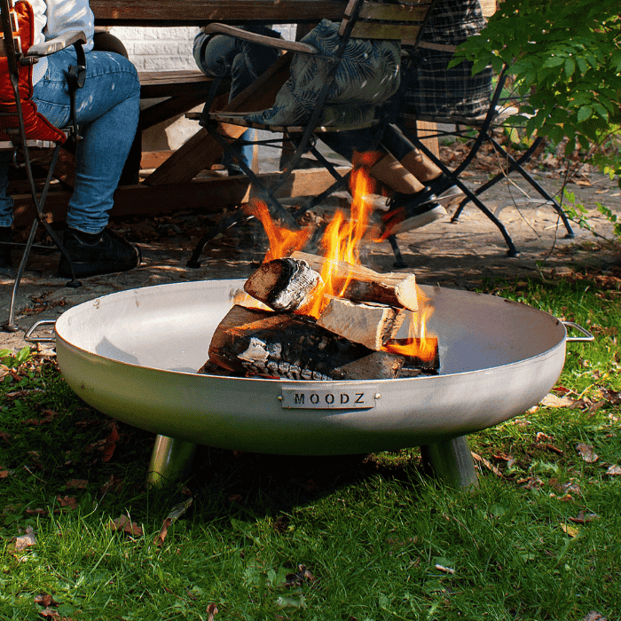 MOODZ FireBowl Feet & Handle Stainless Steel