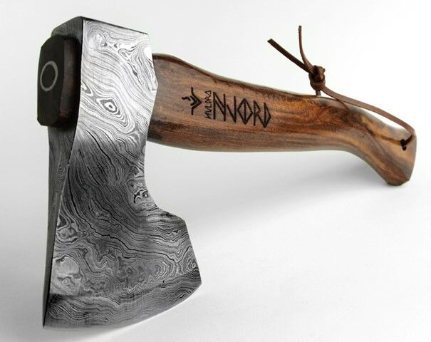 Njord Huldra Damast Medium | Universal axe