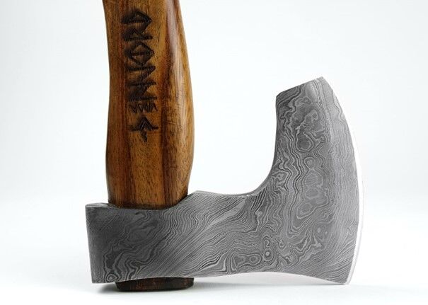 Njord Vidar Viking Damast Medium | Viking Axe