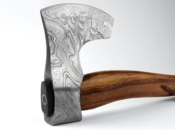 Njord Vidar Viking Damast Medium | Viking Axe