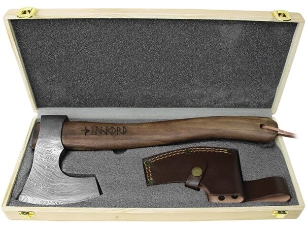 Njord Vidar Viking Damast Medium | Viking Axe