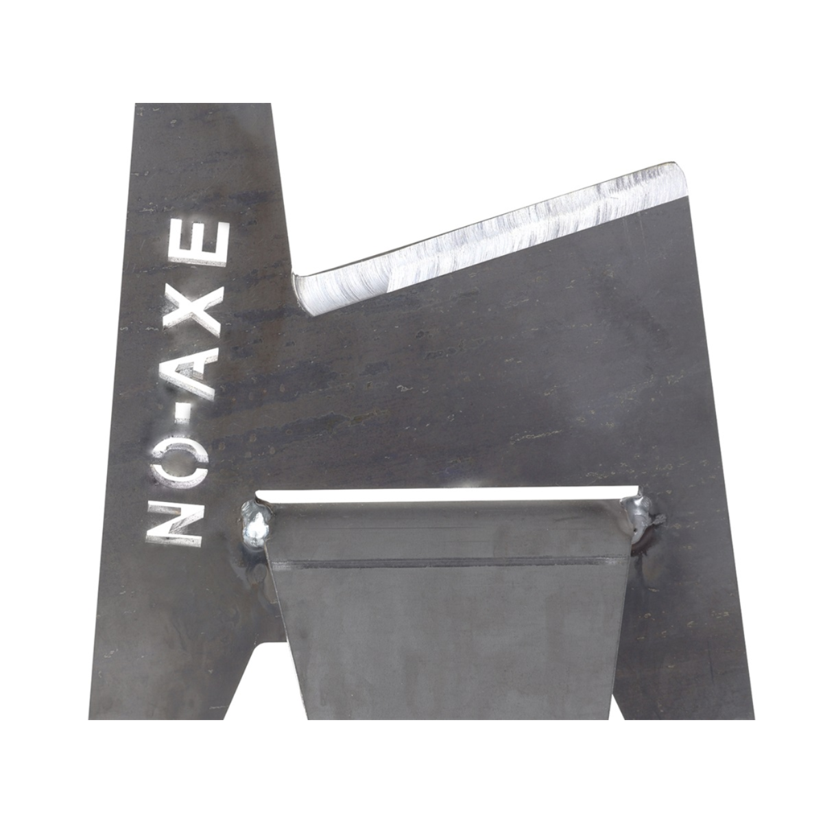 NO-AXE Log Splitter Blank Steel with Hammer