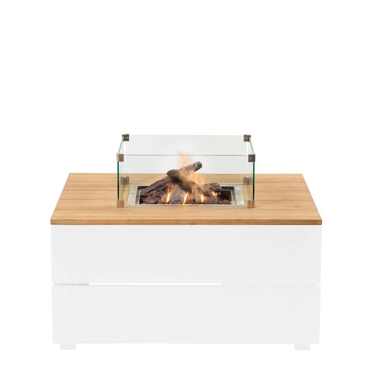 Cosi Fire Table Cosipure 100 White/Teak
