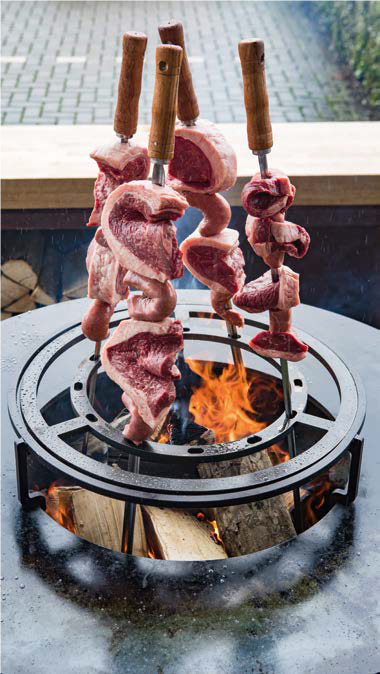 OFYR Brazilian Grill set XL (incl. skewers)