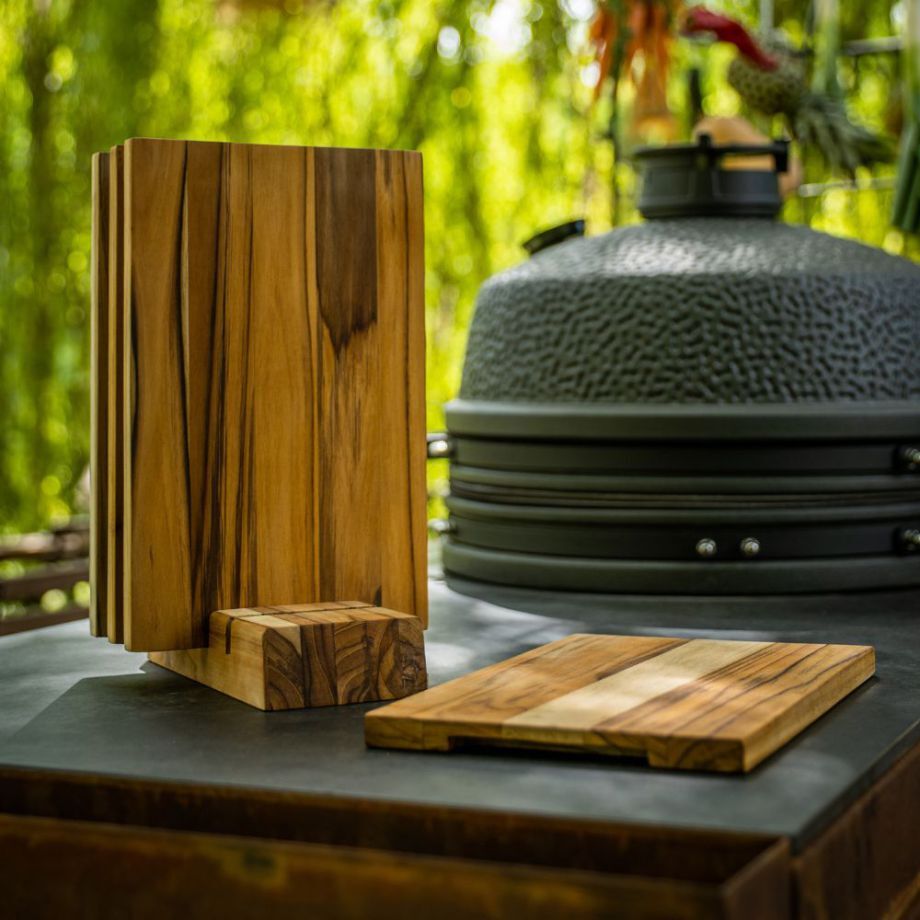 Big Green Egg  Teak Cutting Board